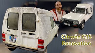 Citroën C15 Renovation Presque un Detailing😂 Renault Express amp Partner Feat Féfé Joyeux Noël 🎄 [upl. by Ykcor590]