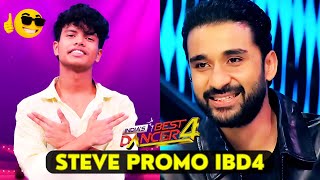 🔥Steve Fire on Stage Indias Best Dancer 4🔥 Raghav Got Impress with Steve Jyrwa in IBD 4 [upl. by Gaeta]