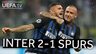 INTERNAZIONALE 21 TOTTENHAM UCL HIGHLIGHTS [upl. by Amadus496]