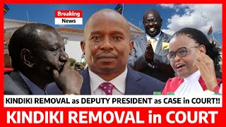 Kimeumana‼️KINDIKI REMOVAL in OFFICE as CASE filed in COURT now IMPEACHMENT afew DAYS after SWEARING [upl. by Milford563]