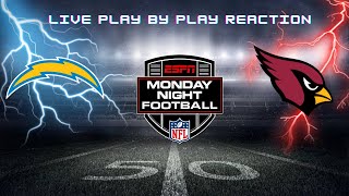 Cardinals vs Chargers  Live Play by Play Reaction [upl. by Nolat]