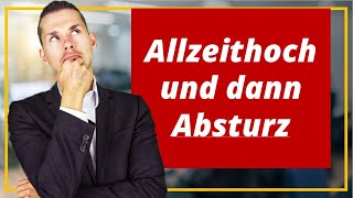 DAX Allzeithoch gefolgt von schneller Korrektur Warum die Märkte plötzlich einbrechen [upl. by Ailana]