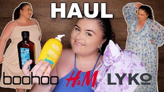 STOR KLÄDHAUL  PLUS SIZE TRYON HampM BOOHOO amp LYKO [upl. by Lewej649]