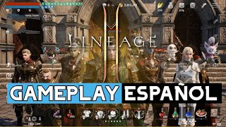 LINEAGE 2M  El nuevo MMORPG multiplataforma Gameplay Español [upl. by Idnis]