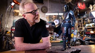 Adam Savage Unboxes The Mandalorian 14 Scale Figure [upl. by Teerpnam]