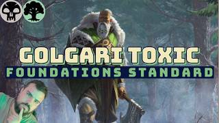 ⚫🟢 Golgari Toxic Deathtouch  Espalhando o Veneno ☣️ no Standard  MTG Arena Foundations [upl. by Su919]