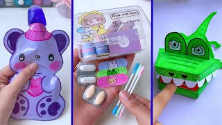 Paper craftEasy craft ideas miniature craft  how to make DIYschool projectTonni art and craft [upl. by Aitropal]