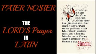 Learn the Lords Prayer in Latin  Pater Noster  Easy Latin Lesson 8  Subjunctive and Imperative [upl. by Lierbag]