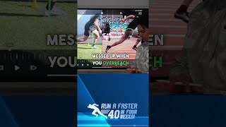 What Overreaching Looks Like And Why It Kills Your Top Speed speedtraining performancelab [upl. by Sherwin]