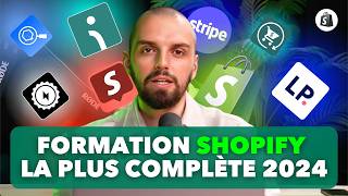 FORMATION SHOPIFY GRATUITE comment créer une boutique Shopify de A à Z [upl. by Ijneb]