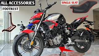 Finally Hero Xtreme 125r All Accessories Price Available Engine Cowl Ladies Footrest amp Leg Guard [upl. by Jolyn931]