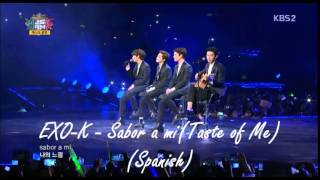 Sabor a mi EXOK instrumental [upl. by Eiramadnil]