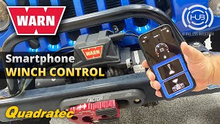 WARN HUB Wireless Smart Phone Winch Controller [upl. by Lenahtan866]