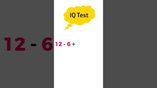 Math IQ puzzle 12  IQ Test shorts trending youtubeshorts [upl. by Pollard]