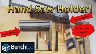 Hand Saw Holder  Saw Till  Autograb onehanded use  EP38 [upl. by Enyt]