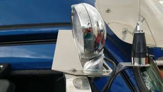 Western Star 57x 2023 VHF radio antenna installation on the mirror bracket [upl. by O'Rourke]