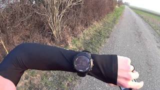 The Suunto Ambit3 Manual Planned Workout in Use [upl. by Hurless314]