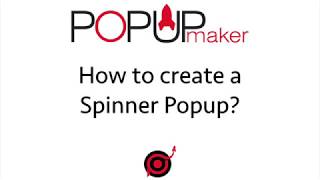 How to create a spinner popup [upl. by Ahsiruam]