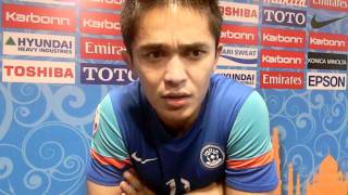 Exclusive Interview With Sunil Chhetri GoalNepal com [upl. by Florrie]