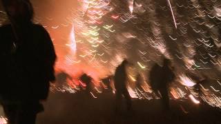 NEW Clip Setting Heaven on Fire Lighting Festival Myanmar Taunggyi [upl. by Aiekan849]