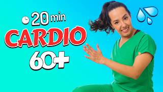 Rutina de 20 minutos de Ejercicio CARDIO para Adultos Mayores ACTIVOS  Mariana Quevedo [upl. by Suneya]