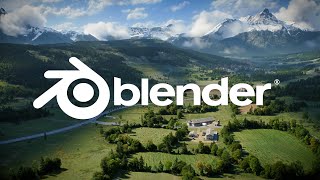 Create Realistic Environments With Blender [upl. by Derrick281]