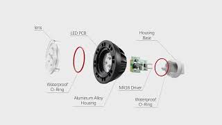 LT1016A Standard LED MR16 [upl. by Enilegna]