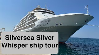 Silversea Silver Whisper Ship Tour [upl. by Evander]