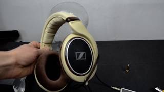 Sennheiser HD 598 headphone audio dB test and review [upl. by Demodena]