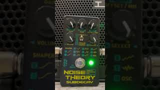 Discordant sounds Subdecay FX Noise Theory fuzz pedalSchecter Hellraiser CVI baritone guitar [upl. by Pennie708]