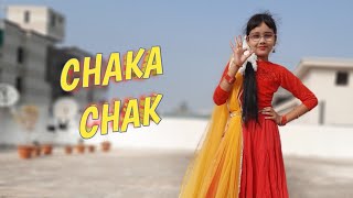 Chaka Chaka Song  Dance  Abhigyaa Jain Dance  ChakaChak  Atrangi Re  Sara Ali  Chakachak Song [upl. by Munster702]