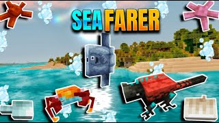 🐚SEAFARER MOD MINECRAFT 1201🌊  ¡MEJOR MOD ACUÁTICO de MINECRAFT🦑 [upl. by Eenerb71]