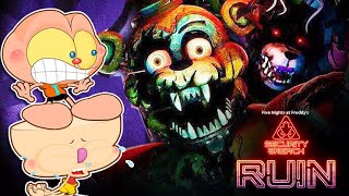 Mongo e Drongo em FIVE NIGHTS AT FREDDYS Security Breach RUIN Parte 1 FNAF RUIN [upl. by Adnuhsar]