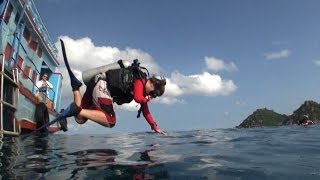 Funny Video  Scuba Divers  Faceplants and Fails Compilation [upl. by Peri]