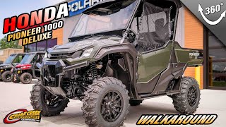 Walkaround  2024 Honda® Pioneer 1000 Deluxe [upl. by Fatimah452]