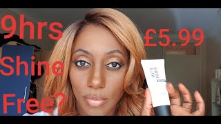 New Rimmel Lasting Matte Primer  Oily Skin Review  Wear Test [upl. by Ahseat30]