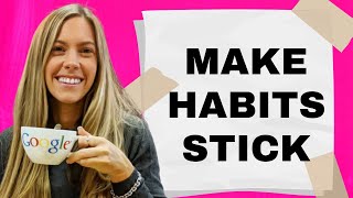 How to Make Habits Stick with Christina Stathopoulos [upl. by Anuaek]