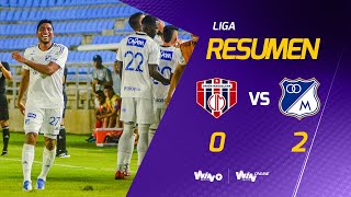 Unión Magdalena vs Millonarios Goles y highlights Liga BetPlay Dimayor 2022II  Fecha 5 [upl. by Noedig]