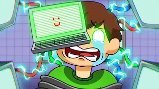 ORIGIN of COMPUTERMAN Cartoon Animation [upl. by Timmi]