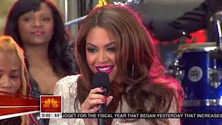 Beyoncé live at Today Show Concert Series Irreplaceable amp Green Light on April 2 2007  Full HD [upl. by Atul338]