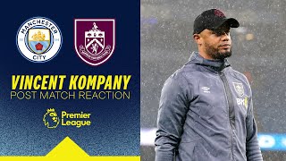 Kompany On Man City Defeat  REACTION  Manchester City 31 Burnley [upl. by Eiboh449]