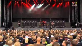 The Big 4  Slayer  Hate Worldwide Live Sweden July 3 2011 HD [upl. by Illah]