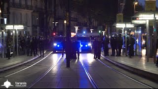 GASPARD GLANZ VISÉ ET TOUCHÉ PAR UN FLASHBALL À NANTES [upl. by Aimekahs]