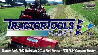 T62 Hydraulic Offset Flail Mower by Del Morino Demonstration Video [upl. by Ennaxxor531]