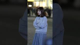 Cute girl street style outfits 😍 fashion shorts [upl. by Eidak]