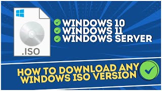 How to Download Any Windows ISO Version [upl. by Ajdan]