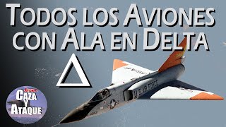 TODOS los AVIONES con ALA en DELTA  Año por año [upl. by Noimad433]