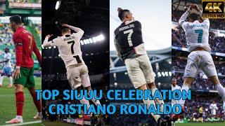 Cristiano Ronaldo siuuu celebration [upl. by Huesman]