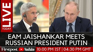 LIVE Russian President Vladimir Putin Holds Talks with Indias EAM S Jaishankar in Moscow [upl. by Sorensen]