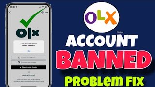 OLX account suspended problem  OLX Banned problem  Your account has been suspended olx [upl. by Lotson]